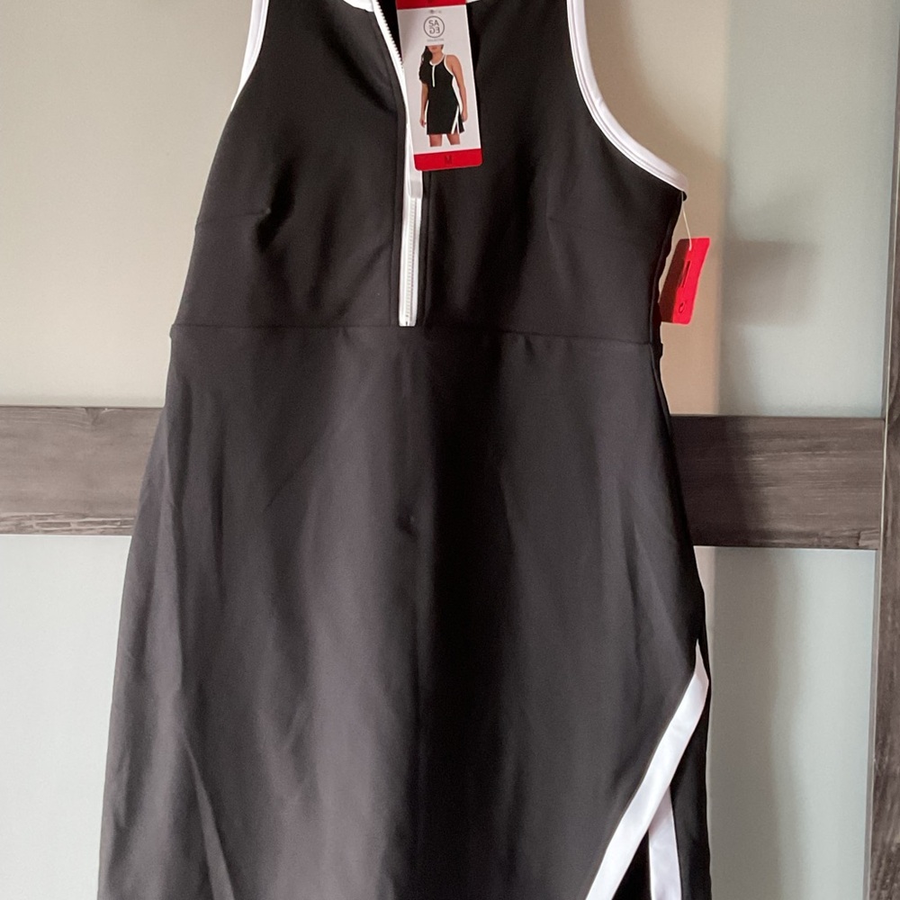 NWT- Cute Scuba dress with shorts underneath